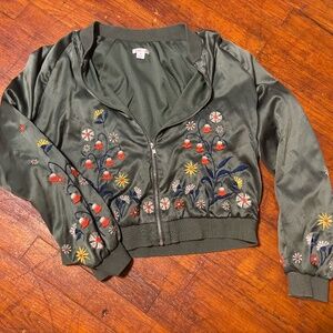 Xhilaration Olive Jacket Size Medium